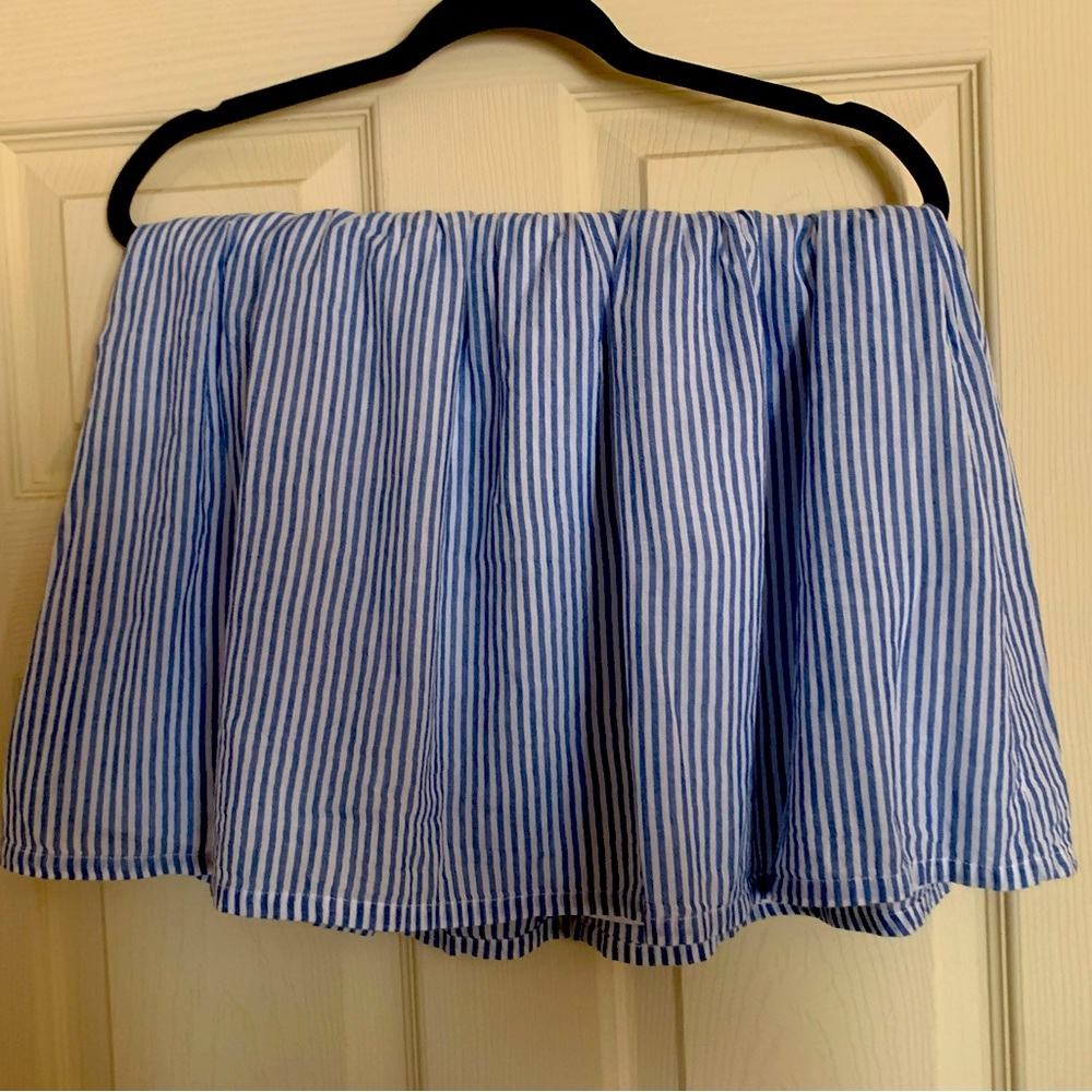 Old Navy Striped Fitted Skirt
